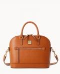 Dooney Saffiano Domed Zip Satchel Natural ID-0fgTDEms Dooney Saffiano Domed Zip Satchel Natural ID-0fgTDEms