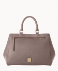 Dooney Saffiano Zip Satchel Taupe ID-0KS9J0De Dooney Saffiano Zip Satchel Taupe ID-0KS9J0De
