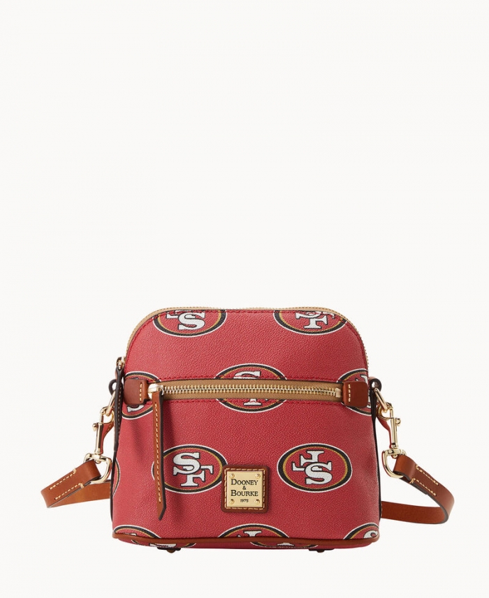 Dooney NFL 49ers Domed Crossbody 49ers ID-16DGrtO9
