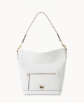 Dooney Camden Woven Hobo White ID-2126x3Zl Dooney Camden Woven Hobo White ID-2126x3Zl
