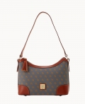 Dooney Gretta Large Shoulder Bag Slate ID-2eNFaINR Dooney Gretta Large Shoulder Bag Slate ID-2eNFaINR