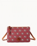 Dooney NFL 49ERS Top Zip Crossbody 49ERS ID-2PGEg53B Dooney NFL 49ERS Top Zip Crossbody 49ERS ID-2PGEg53B