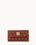 Dooney Gretta Continental Clutch Bordeaux ID-3C8VczNP Dooney Gretta Continental Clutch Bordeaux ID-3C8VczNP