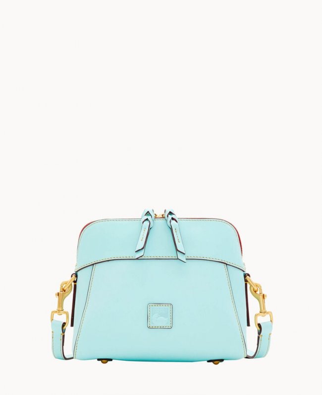 Dooney Florentine Cameron Crossbody Pale Blue ID-3KFwpKJe