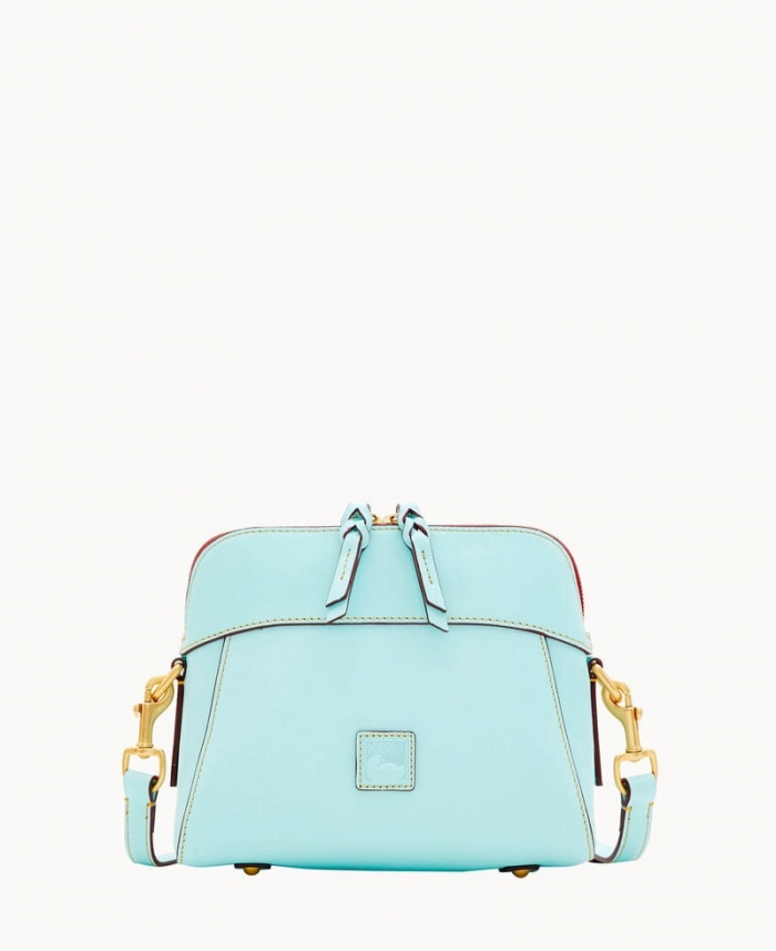 Dooney Florentine Cameron Crossbody Pale Blue ID-3KFwpKJe