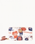 Dooney NFL Broncos Large Zip Around Wristlet BRONCOS ID-3XyKZTDo Dooney NFL Broncos Large Zip Around Wristlet BRONCOS ID-3XyKZTDo