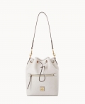 Dooney Saffiano Drawstring Ecru ID-4856Q9nv Dooney Saffiano Drawstring Ecru ID-4856Q9nv
