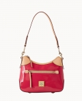 Dooney Patent Small Hobo Hot Pink ID-4xkyy5SG Dooney Patent Small Hobo Hot Pink ID-4xkyy5SG