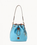 Dooney Pebble Grain Drawstring Sky Blue ID-4xtHFx4C