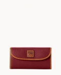 Dooney Pebble Grain Continental Clutch Wine ID-4zMeVnbW Dooney Pebble Grain Continental Clutch Wine ID-4zMeVnbW