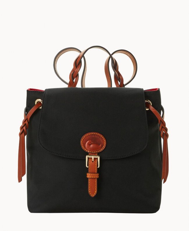 Dooney Nylon Flap Backpack Black ID-5jEMNa5E Dooney Nylon Flap Backpack Black ID-5jEMNa5E