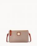 Dooney Pebble Grain Ella Crossbody Taupe ID-5rIhU29b Dooney Pebble Grain Ella Crossbody Taupe ID-5rIhU29b