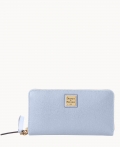 Dooney Saffiano Large Zip Around Wristlet Glacier Blue ID-5VOp8oAW Dooney Saffiano Large Zip Around Wristlet Glacier Blue ID-5VOp8oAW