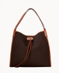 Dooney Oncour Cabriolet Full Up Brown ID-5YUfsaVm Dooney Oncour Cabriolet Full Up Brown ID-5YUfsaVm