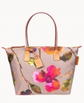 Dooney Roberta Pieri Flower Classic Large Robertina Tote Taupe ID-600XCQuH Dooney Roberta Pieri Flower Classic Large Robertina Tote Taupe ID-600XCQuH