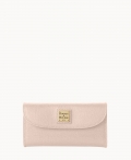 Dooney Saffiano Continental Clutch Blush ID-6614cwlu Dooney Saffiano Continental Clutch Blush ID-6614cwlu
