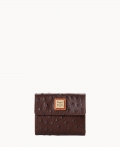 Dooney Ostrich Small Flap Credit Card Wallet Brown Tmoro ID-6brsHukl Dooney Ostrich Small Flap Credit Card Wallet Brown Tmoro ID-6brsHukl