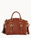 Dooney Florentine Bristol Satchel Chestnut ID-7kNQ5N1u Dooney Florentine Bristol Satchel Chestnut ID-7kNQ5N1u