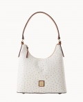 Dooney Ostrich Hobo Bone ID-7LTmTmGQ