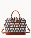 Dooney NFL Steelers Domed Zip Satchel Steelers ID-7LU5V3UQ Dooney NFL Steelers Domed Zip Satchel Steelers ID-7LU5V3UQ