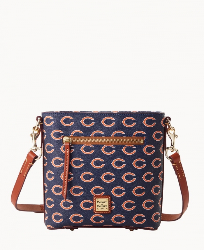 Dooney NFL Bears Small Zip Crossbody BEARS ID-7y5v6U3f