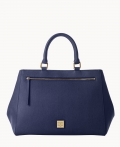 Dooney Saffiano Zip Satchel Marine ID-7yYnZbSW Dooney Saffiano Zip Satchel Marine ID-7yYnZbSW