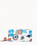 Dooney NFL Panthers Large Zip Around Wristlet PANTHERS ID-8eHahUdm Dooney NFL Panthers Large Zip Around Wristlet PANTHERS ID-8eHahUdm