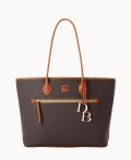 Dooney Pebble Grain Large Tote Brown Tmoro ID-9fhaz6ea Dooney Pebble Grain Large Tote Brown Tmoro ID-9fhaz6ea