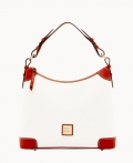 Dooney Pebble Grain Hobo White ID-9lpgrxSA Dooney Pebble Grain Hobo White ID-9lpgrxSA
