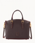 Dooney Florentine Domed Satchel Brown Tmoro ID-9QMi8L7F Dooney Florentine Domed Satchel Brown Tmoro ID-9QMi8L7F