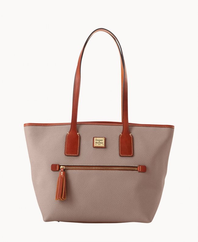 Dooney Pebble Grain Small Tote Taupe ID-9sd5kvXr Dooney Pebble Grain Small Tote Taupe ID-9sd5kvXr