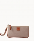 Dooney Pebble Grain Medium Wristlet Taupe ID-9WYaCiH2 Dooney Pebble Grain Medium Wristlet Taupe ID-9WYaCiH2