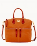 Dooney Dillen Double Pocket Satchel Caramel ID-azpZLxfS Dooney Dillen Double Pocket Satchel Caramel ID-azpZLxfS