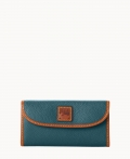 Dooney Pebble Grain Continental Clutch Teal ID-b9NCIErx Dooney Pebble Grain Continental Clutch Teal ID-b9NCIErx