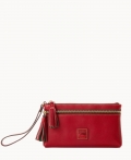 Dooney Florentine Double Zip Wristlet Red ID-bBZPR0ST Dooney Florentine Double Zip Wristlet Red ID-bBZPR0ST