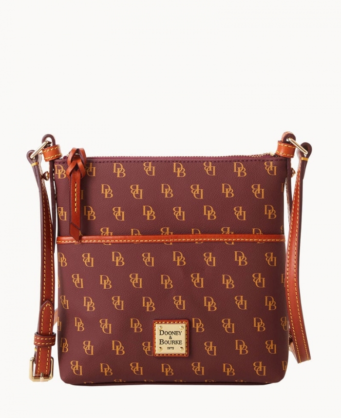 Dooney Gretta Letter Carrier Bordeaux ID-bIIutcXn