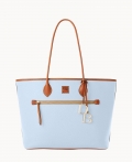 Dooney Pebble Grain Large Tote Glacier Blue ID-Bo1p0LkK Dooney Pebble Grain Large Tote Glacier Blue ID-Bo1p0LkK