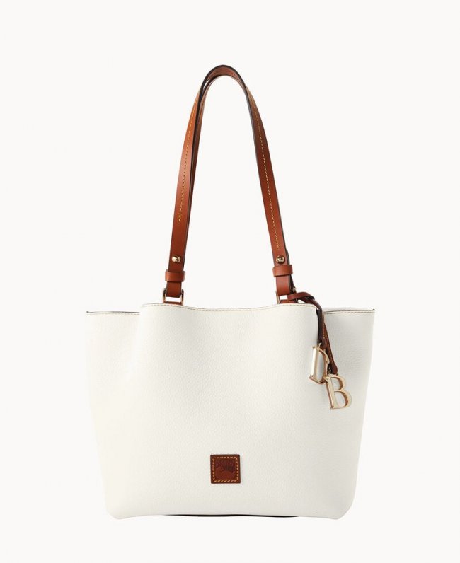 Dooney Pebble Grain Small Flynn White ID-bWWM6Dg4 Dooney Pebble Grain Small Flynn White ID-bWWM6Dg4