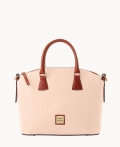 Dooney Pebble Grain Domed Satchel Blush ID-dbWhiB4B Dooney Pebble Grain Domed Satchel Blush ID-dbWhiB4B