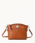 Dooney Ostrich Domed Crossbody Caramel ID-dDli0Nq1 Dooney Ostrich Domed Crossbody Caramel ID-dDli0Nq1