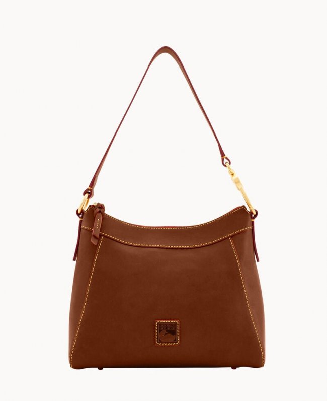 Dooney Florentine Large Cassidy Hobo Chestnut ID-dL6f15vS Dooney Florentine Large Cassidy Hobo Chestnut ID-dL6f15vS