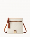 Dooney Pebble Grain Double Zip Tassel Crossbody White ID-dqlSqH8H Dooney Pebble Grain Double Zip Tassel Crossbody White ID-dqlSqH8H