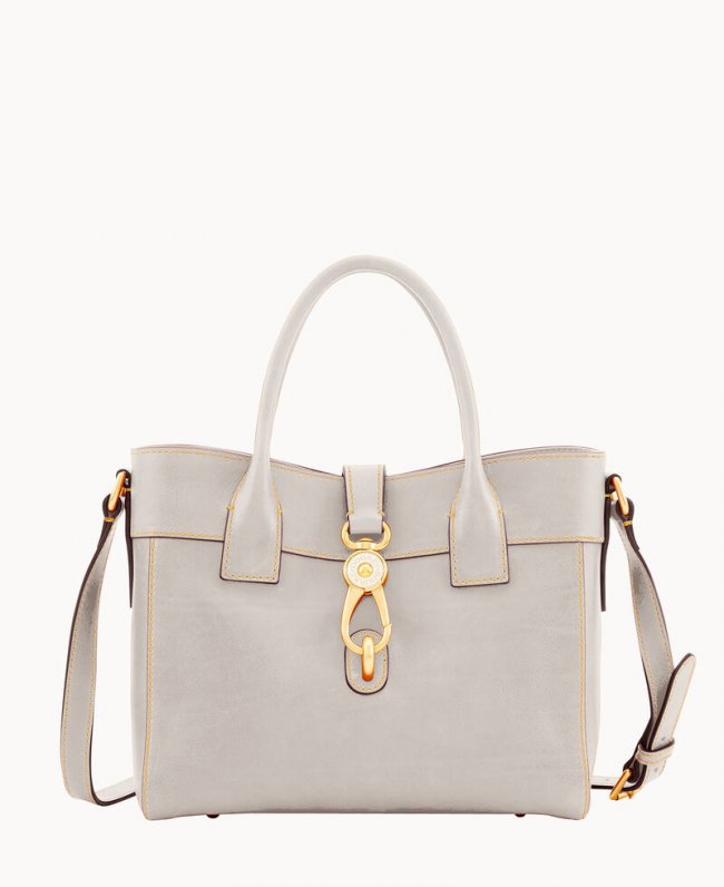 Dooney Florentine Amelie Tote Ecru ID-drdHNV7e