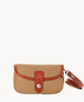 Dooney Oncour Elba Flap Wristlet Taupe ID-DVjZMUfe Dooney Oncour Elba Flap Wristlet Taupe ID-DVjZMUfe