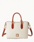 Dooney Pebble Grain Top Handle Tote White ID-Dwh0sl5b Dooney Pebble Grain Top Handle Tote White ID-Dwh0sl5b