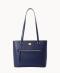 Dooney Saffiano Shopper Marine ID-ElBIANyp Dooney Saffiano Shopper Marine ID-ElBIANyp