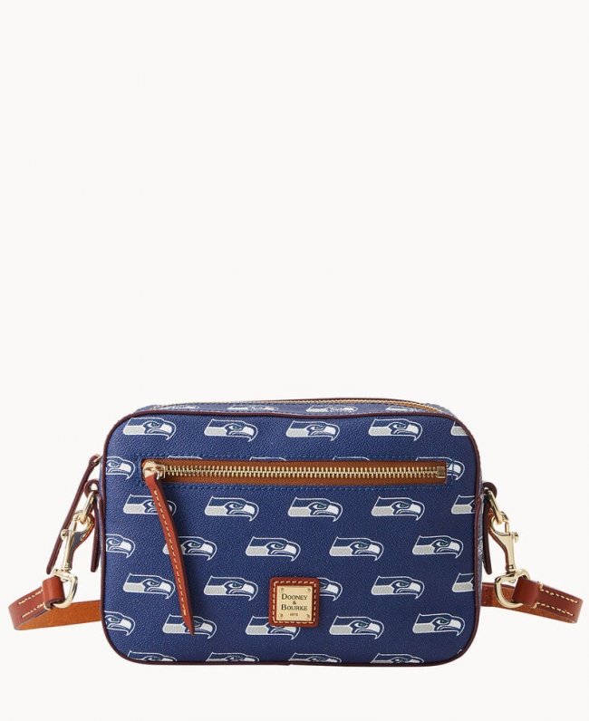Dooney NFL Seahawks Camera Zip Crossbody SEAHAWKS ID-EoEYk2P3