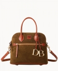 Dooney Suede Domed Satchel Olive ID-eOVcm7XB Dooney Suede Domed Satchel Olive ID-eOVcm7XB