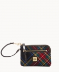 Dooney Tartan Zip Around Wristlet Black ID-EPMU7CGt Dooney Tartan Zip Around Wristlet Black ID-EPMU7CGt