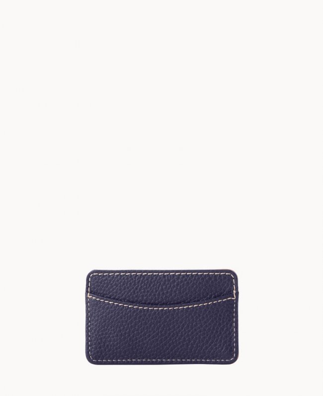 Dooney Pebble Grain Business Card Case Midnight Blue ID-eQunUh02 Dooney Pebble Grain Business Card Case Midnight Blue ID-eQunUh02